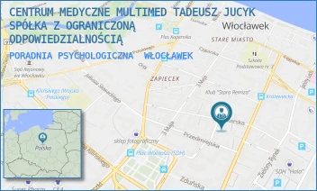PORADNIA PSYCHOLOGICZNA - CENTRUM MEDYCZNE MULTIMED TADEUSZ JUCYK SPÓŁKA Z OGRANICZONĄ ODPOWIEDZIALNOŚCIĄ - PIEKARSKA 5,  WŁOCŁAWEK