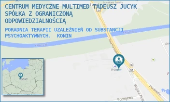 PORADNIA TERAPII UZALEŻNIEŃ OD SUBSTANCJI PSYCHOAKTYWNYCH. - CENTRUM MEDYCZNE MULTIMED TADEUSZ JUCYK SPÓŁKA Z OGRANICZONĄ ODPOWIEDZIALNOŚCIĄ - WOJSKA POLSKIEGO 33,  KONIN