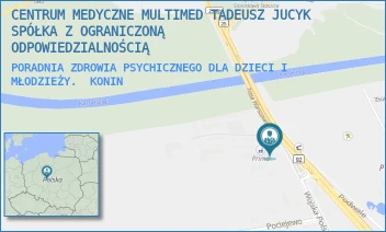 PORADNIA ZDROWIA PSYCHICZNEGO DLA DZIECI I MŁODZIEŻY. - CENTRUM MEDYCZNE MULTIMED TADEUSZ JUCYK SPÓŁKA Z OGRANICZONĄ ODPOWIEDZIALNOŚCIĄ - WOJSKA POLSKIEGO 33,  KONIN