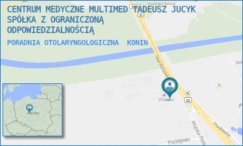 PORADNIA OTOLARYNGOLOGICZNA - CENTRUM MEDYCZNE MULTIMED TADEUSZ JUCYK SPÓŁKA Z OGRANICZONĄ ODPOWIEDZIALNOŚCIĄ - WOJSKA POLSKIEGO 33,  KONIN