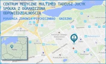 PORADNIA ZDROWIA PSYCHICZNEGO - CENTRUM MEDYCZNE MULTIMED TADEUSZ JUCYK SPÓŁKA Z OGRANICZONĄ ODPOWIEDZIALNOŚCIĄ - CHUDOBY 16,  GNIEZNO