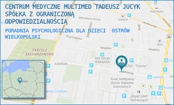 PORADNIA PSYCHOLOGICZNA DLA DZIECI - CENTRUM MEDYCZNE MULTIMED TADEUSZ JUCYK SPÓŁKA Z OGRANICZONĄ ODPOWIEDZIALNOŚCIĄ - LOTNICZA 24,  OSTRÓW WIELKOPOLSKI
