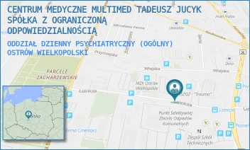 ODDZIAŁ DZIENNY PSYCHIATRYCZNY (OGÓLNY) - CENTRUM MEDYCZNE MULTIMED TADEUSZ JUCYK SPÓŁKA Z OGRANICZONĄ ODPOWIEDZIALNOŚCIĄ - LOTNICZA 24,  OSTRÓW WIELKOPOLSKI