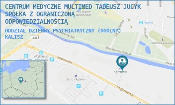 ODDZIAŁ DZIENNY PSYCHIATRYCZNY (OGÓLNY) - CENTRUM MEDYCZNE MULTIMED TADEUSZ JUCYK SPÓŁKA Z OGRANICZONĄ ODPOWIEDZIALNOŚCIĄ - MAJKOWSKA 13A,  KALISZ