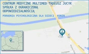 PORADNIA PSYCHOLOGICZNA DLA DZIECI - CENTRUM MEDYCZNE MULTIMED TADEUSZ JUCYK SPÓŁKA Z OGRANICZONĄ ODPOWIEDZIALNOŚCIĄ - WOJSKA POLSKIEGO 33,  KONIN