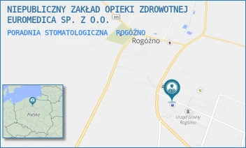 PORADNIA STOMATOLOGICZNA - NIEPUBLICZNY ZAKŁAD OPIEKI ZDROWOTNEJ EUROMEDICA SP. Z O.O. - 90,  ROGÓŹNO