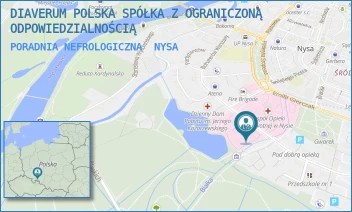 PORADNIA NEFROLOGICZNA - DIAVERUM POLSKA SPÓŁKA Z OGRANICZONĄ ODPOWIEDZIALNOŚCIĄ - UL. BOHATERÓW WARSZAWY 34,  NYSA