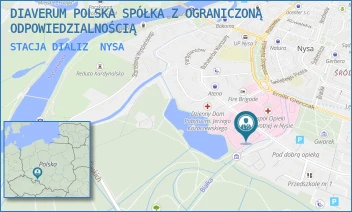 STACJA DIALIZ - DIAVERUM POLSKA SPÓŁKA Z OGRANICZONĄ ODPOWIEDZIALNOŚCIĄ - UL. BOHATERÓW WARSZAWY 34,  NYSA