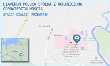 STACJA DIALIZ - DIAVERUM POLSKA SPÓŁKA Z OGRANICZONĄ ODPOWIEDZIALNOŚCIĄ - UL. SZPITALNA 16,  PRZEWORSK
