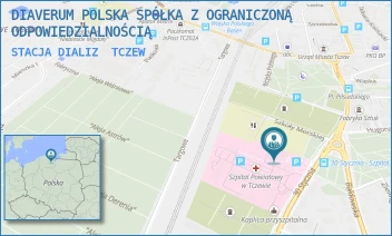STACJA DIALIZ - DIAVERUM POLSKA SPÓŁKA Z OGRANICZONĄ ODPOWIEDZIALNOŚCIĄ - UL. 30 STYCZNIA 57/58,  TCZEW