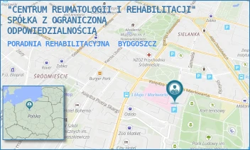 PORADNIA REHABILITACYJNA - "CENTRUM REUMATOLOGII I REHABILITACJI" SPÓŁKA Z OGRANICZONĄ ODPOWIEDZIALNOŚCIĄ - KS. MARKWARTA 8,  BYDGOSZCZ