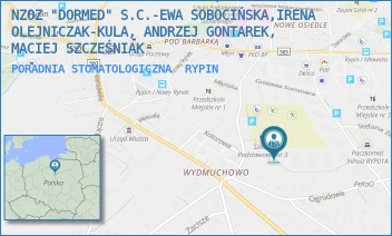 PORADNIA STOMATOLOGICZNA - NZOZ "DORMED" S.C.-EWA SOBOCIŃSKA,IRENA OLEJNICZAK-KULA, ANDRZEJ GONTAREK, MACIEJ SZCZEŚNIAK - LISSOWSKIEGO 16,  RYPIN