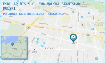 PORADNIA KARDIOLOGICZNA - ESKULAP BIS S.C. EWA MOLSKA STANISŁAW MOLSKI - CICHA 41,  BYDGOSZCZ