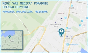 PORADNIA UROLOGICZNA - NZOZ "ARS MEDICA" PORADNIE SPECJALISTYCZNE - GDAŃSKA 13/-,  WIĘCBORK