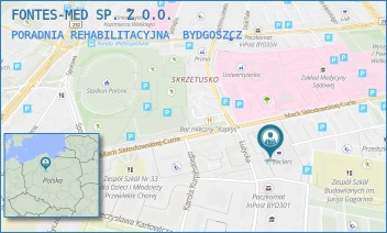 PORADNIA REHABILITACYJNA - FONTES-MED SP. Z O.O. - MARII CURIE-SKŁODOWSKIEJ 26,  BYDGOSZCZ