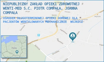 OŚRODEK DŁUGOTERMINOWEJ OPIEKI DOMOWEJ DLA PACJENTÓW WENTYLOWANYCH MECHANICZNIE - WENTI- MED SPÓŁKA Z OGRANICZONĄ ODPOWIEDZIALNOŚCIĄ - UL. KĄPIELOWA 61,  WOJNICZ