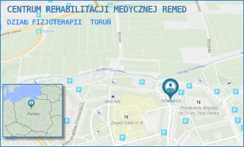 DZIAŁ FIZJOTERAPII - CENTRUM REHABILITACJI MEDYCZNEJ REMED - RAKOWICZA 4,  TORUŃ
