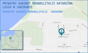 PRYWATNY GABINET REHABILITACJI - PRYWATNY GABINET REHABILITACJI KATARZYNA LUSSA W JANIKOWIE - KLONOWA 9,  JANIKOWO