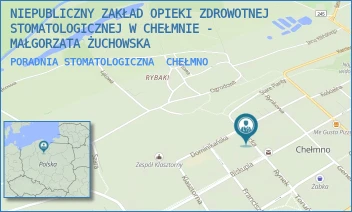 PORADNIA STOMATOLOGICZNA - NIEPUBLICZNY ZAKŁAD OPIEKI ZDROWOTNEJ STOMATOLOGICZNEJ W CHEŁMNIE - MAŁGORZATA ŻUCHOWSKA - RYBACKA 4/7,  CHEŁMNO