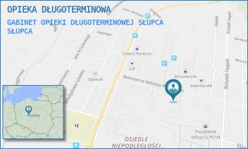 GABINET OPIEKI DŁUGOTERMINOWEJ SŁUPCA - OPIEKA DŁUGOTERMINOWA - OS. NIEPODLEGŁOŚCI 10,  SŁUPCA