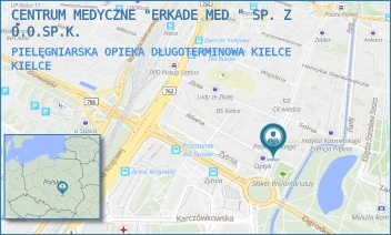 PIELĘGNIARSKA OPIEKA DŁUGOTERMINOWA KIELCE - CENTRUM MEDYCZNE ERKADE SPÓŁKA Z OGRANICZONĄ ODPOWIEDZIALNOŚCIĄ - PADEREWSKIEGO 4B/235,  KIELCE