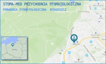 PORADNIA STOMATOLOGICZNA - STOMA-MED PRZYCHODNIA STOMATOLOGICZNA - JÓZEFA TWARDZICKIEGO 31B,  BYDGOSZCZ