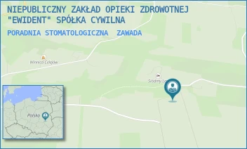 PORADNIA STOMATOLOGICZNA - NIEPUBLICZNY ZAKŁAD OPIEKI ZDROWOTNEJ "EWIDENT" SPÓŁKA CYWILNA - 52,  ZAWADA