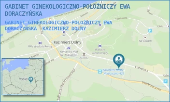 GABINET GINEKOLOGICZNO-POŁOŻNICZY EWA DORACZYŃSKA - GABINET GINEKOLOGICZNO-POŁOŻNICZY EWA DORACZYŃSKA - LUBELSKA 32,  KAZIMIERZ DOLNY