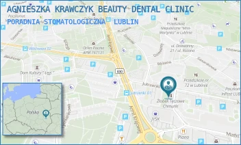 PORADNIA STOMATOLOGICZNA - AGNIESZKA KRAWCZYK BEAUTY DENTAL CLINIC - MATKI TERESY Z KALKUTY 18/13,  LUBLIN