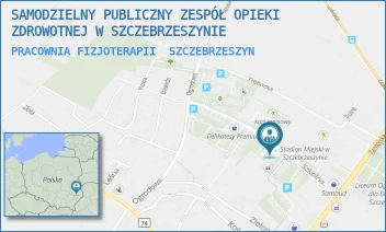PRACOWNIA FIZJOTERAPII - SAMODZIELNY PUBLICZNY ZESPÓŁ OPIEKI ZDROWOTNEJ W SZCZEBRZESZYNIE - SZKOLNA 7,  SZCZEBRZESZYN