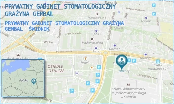 PRYWATNY GABINET STOMATOLOGICZNY GRAŻYNA GEMBAL - PRYWATNY GABINET STOMATOLOGICZNY GRAŻYNA GEMBAL - JARZĘBINOWA 4/31,  ŚWIDNIK