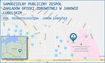 POR. NEONATOLOGICZNA - SAMODZIELNY PUBLICZNY ZESPÓŁ ZAKŁADÓW OPIEKI ZDROWOTNEJ W JANOWIE LUBELSKIM - JANA ZAMOYSKIEGO 149,  JANÓW LUBELSKI