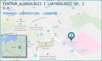 PORADNIA LOGOPEDYCZNA - CENTRUM ALERGOLOGII I LARYNGOLOGII SP. Z O.O. - CICHA 14,  LUBARTÓW