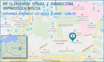 PORADNIA DOMOWEGO LECZENIA TLENEM - MS CLINSEARCH SPÓŁKA Z OGRANICZONĄ ODPOWIEDZIALNOŚCIĄ - PÓŁNOCNA 18/U1,  LUBLIN