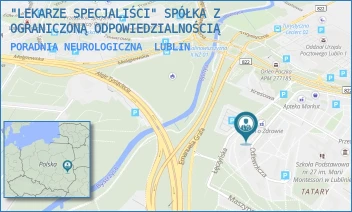 PORADNIA NEUROLOGICZNA - "LEKARZE SPECJALIŚCI" SPÓŁKA Z OGRANICZONĄ ODPOWIEDZIALNOŚCIĄ - ODLEWNICZA 3,  LUBLIN