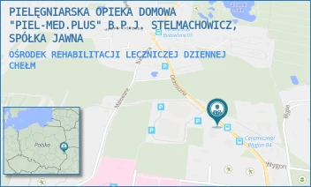 OŚRODEK REHABILITACJI LECZNICZEJ DZIENNEJ - PIEL-MED.PLUS SPÓŁKA Z OGRANICZONĄ ODPOWIEDZIALNOŚCIĄ - CERAMICZNA 22A,  CHEŁM