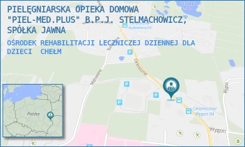 OŚRODEK REHABILITACJI LECZNICZEJ DZIENNEJ DLA DZIECI - PIEL-MED.PLUS SPÓŁKA Z OGRANICZONĄ ODPOWIEDZIALNOŚCIĄ - CERAMICZNA 22A,  CHEŁM