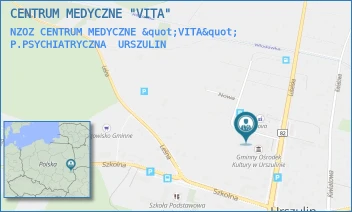 NZOZ CENTRUM MEDYCZNE "VITA" P.PSYCHIATRYCZNA - CENTRUM MEDYCZNE "VITA" - MODRZEWIOWA 1/1,  URSZULIN