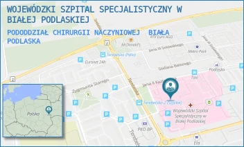 PODODDZIAŁ CHIRURGII NACZYNIOWEJ - WOJEWÓDZKI SZPITAL SPECJALISTYCZNY W BIAŁEJ PODLASKIEJ - TEREBELSKA 57-65,  BIAŁA PODLASKA