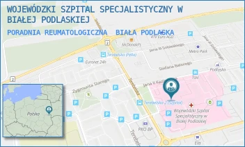 PORADNIA REUMATOLOGICZNA - WOJEWÓDZKI SZPITAL SPECJALISTYCZNY W BIAŁEJ PODLASKIEJ - TEREBELSKA 57-65,  BIAŁA PODLASKA