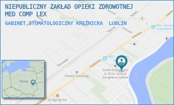 GABINET STOMATOLOGICZNY KRĘŻNICKA - NIEPUBLICZNY ZAKŁAD OPIEKI ZDROWOTNEJ MED COMP LEX - KRĘŻNICKA 156,  LUBLIN