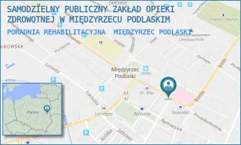 PORADNIA REHABILITACYJNA - SAMODZIELNY PUBLICZNY ZAKŁAD OPIEKI ZDROWOTNEJ W MIĘDZYRZECU PODLASKIM - WARSZAWSKA 2-4,  MIĘDZYRZEC PODLASKI