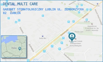 GABINET STOMATOLOGICZNY LUBLIN UL. ZEMBORZYCKA 82 - DENTAL MULTI CARE - ZEMBORZYCKA 82,  LUBLIN