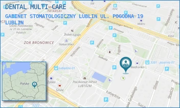GABINET STOMATOLOGICZNY LUBLIN UL. POGODNA 19 - DENTAL MULTI CARE - POGODNA 19,  LUBLIN