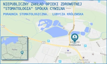 PORADNIA STOMATOLOGICZNA. - NIEPUBLICZNY ZAKŁAD OPIEKI ZDROWOTNEJ "STOMATOLOGIA" SPÓŁKA CYWILNA - ŻWIRKI I WIGURY 1,  LUBYCZA KRÓLEWSKA