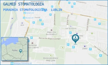 PORADNIA STOMATOLOGICZNA - GALMED STOMATOLOGIA - BERNARDA WAPOWSKIEGO 2/1,  LUBLIN