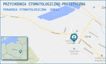 PORADNIA STOMATOLOGICZNA - PRZYCHODNIA STOMATOLOGICZNO-PROTETYCZNA - BEDNARSKA 3,  GORAJ