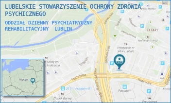 ODDZIAŁ DZIENNY PSYCHIATRYCZNY REHABILITACYJNY - LUBELSKIE STOWARZYSZENIE OCHRONY ZDROWIA PSYCHICZNEGO - HUTNICZA 10A,  LUBLIN