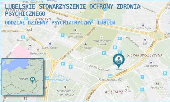 ODDZIAŁ DZIENNY PSYCHIATRYCZNY - LUBELSKIE STOWARZYSZENIE OCHRONY ZDROWIA PSYCHICZNEGO - LWOWSKA 12,  LUBLIN