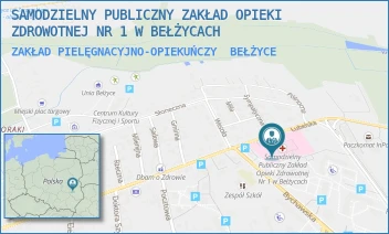 ZAKŁAD PIELĘGNACYJNO-OPIEKUŃCZY - SAMODZIELNY PUBLICZNY ZAKŁAD OPIEKI ZDROWOTNEJ NR 1 W BEŁŻYCACH - LUBELSKA 90,  BEŁŻYCE